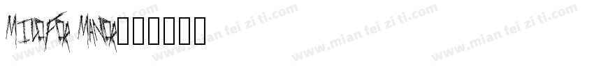 Milofor Manor字体转换